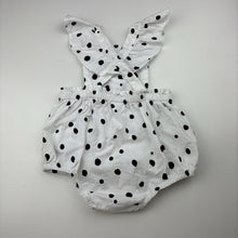 Load image into Gallery viewer, Girls Disney, 101 Dalmations lightweight cotton romper, EUC, size 0,  