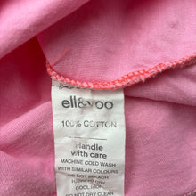 Load image into Gallery viewer, Girls elle &amp; voo, cropped soft cotton tee / top, GUC, size 10,  