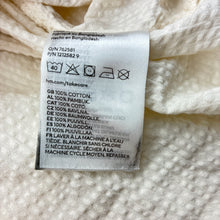 Load image into Gallery viewer, Girls H&amp;M, cream crinkle cotton skirt, elasticated, EUC, size 5-6,  
