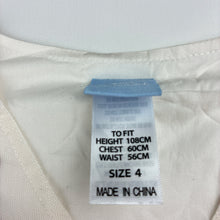 Load image into Gallery viewer, Girls Disney, Frozen Elsa cotton tulle &amp; sequin dress, EUC, size 4, L: 55cm