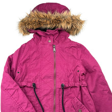 Load image into Gallery viewer, Girls Pumpkin Patch, fleece lined cotton jacket / coat, L: 65cm, GUC, size 9-10,  