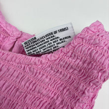 Load image into Gallery viewer, Girls Mango, lined broderie cotton dress, GUC, size 2, L: 46cm