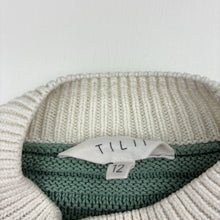 Load image into Gallery viewer, Girls Tilii, cropped knit sweater / jumper, GUC, size 12,  