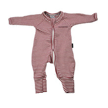 Load image into Gallery viewer, Unisex Bonds, ribbed zip wondersuit / zippy / romper, GUC, size 00000,  