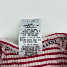 Load image into Gallery viewer, Unisex Bonds, ribbed zip wondersuit / zippy / romper, GUC, size 00000,  