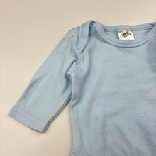 Load image into Gallery viewer, Unisex Baby Berry, blue cotton bodysuit / romper, GUC, size 000,  