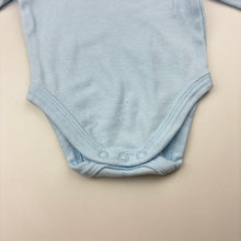 Load image into Gallery viewer, Unisex Baby Berry, blue cotton bodysuit / romper, GUC, size 000,  
