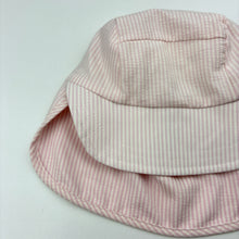 Load image into Gallery viewer, Girls Baby Berry, cotton lined lightweight legionnaires hat, EUC, size 000-00,  