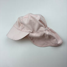 Load image into Gallery viewer, Girls Baby Berry, cotton lined lightweight legionnaires hat, EUC, size 000-00,  