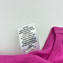Load image into Gallery viewer, Girls Target, pink organic cotton bodysuit / romper, EUC, size 000,  