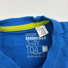 Load image into Gallery viewer, Boys Adidas, sports / activewear tee / top, FUC, size 4,  