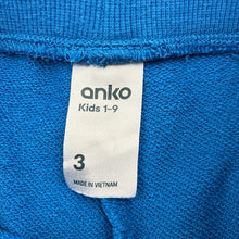 Load image into Gallery viewer, Boys Anko, blue shorts, elasticated, FUC, size 3,  