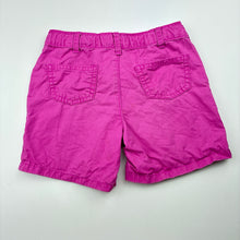 Load image into Gallery viewer, Girls Carters, pink cotton shorts, adjustable, GUC, size 4,  