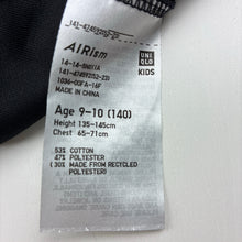 Load image into Gallery viewer, Unisex Uniqlo, AIRism sports / activewear top, EUC, size 9-10,  