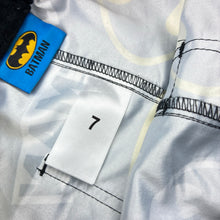 Load image into Gallery viewer, Boys DC Comics, Batman lightweight board shorts, elasticated, EUC, size 7,  