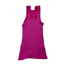 Load image into Gallery viewer, Girls Bonds, pink ribbed cotton singlet top, GUC, size 000,  