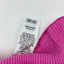 Load image into Gallery viewer, Girls Bonds, pink ribbed cotton singlet top, GUC, size 000,  