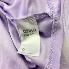 Load image into Gallery viewer, Girls Anko, cotton &amp; tulle long sleeve dress, *small hole front skirt*, FUC, size 6, L: 58cm
