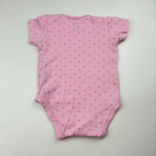 Load image into Gallery viewer, Girls Chick Pea, pink cotton bodysuit / romper, GUC, size 0,  