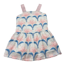 Load image into Gallery viewer, Girls Gingersnaps, cotton lined floral dress, GUC, size 2, L: 50cm