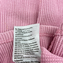 Load image into Gallery viewer, Girls Cotton On, pink waffle long sleeve dress, light marks, FUC, size 5, L: 56cm