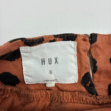 Load image into Gallery viewer, Girls HUX, organic cotton long sleeve dress, *wash fade*, FUC, size 8, L: 62cm