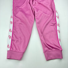 Load image into Gallery viewer, Girls Nike, fleece lined track pants, elasticated, catches &amp; small marks, Inside leg: 46cm, FUC, size 6-7,  