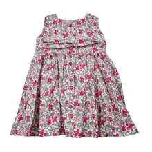 Load image into Gallery viewer, Girls Jelly Beans, lightweight floral cotton dress, EUC, size 6 months, L: 40cm