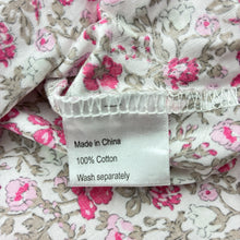 Load image into Gallery viewer, Girls Jelly Beans, lightweight floral cotton dress, EUC, size 6 months, L: 40cm
