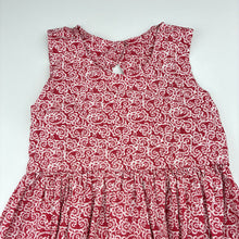 Load image into Gallery viewer, Girls Gaia, cotton summer dress, wash fade, no size, armpit to armpit: 29cm, FUC, size 4-5, L: 57cm