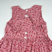 Load image into Gallery viewer, Girls Gaia, cotton summer dress, wash fade, no size, armpit to armpit: 29cm, FUC, size 4-5, L: 57cm