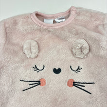 Load image into Gallery viewer, Girls Baby Berry, soft fleece winter pyjama top, GUC, size 2,  