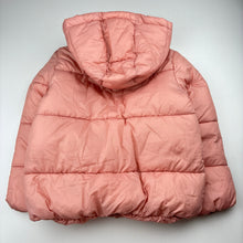 Load image into Gallery viewer, Girls Target, pink hooded puffer jacket / coat, EUC, size 6,  