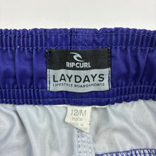 Load image into Gallery viewer, Boys RIP CURL, LAY DAYS lightweight board shorts, elasticated, FUC, size 12,  
