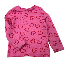 Load image into Gallery viewer, Girls KID, ribbed organic cotton long sleeve top, FUC, size 2,  
