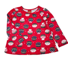 Load image into Gallery viewer, Girls KYLY, cotton long sleeve top, cupcakes, wash fade, FUC, size 4,  