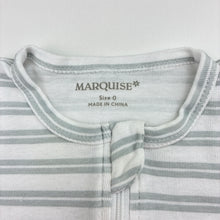 Load image into Gallery viewer, Unisex Marquise, cotton zip coverall / romper, EUC, size 0,  