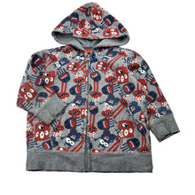 Load image into Gallery viewer, Boys Fun Spirit, fleece lined zip hoodie sweater, monsters, FUC, size 1,  