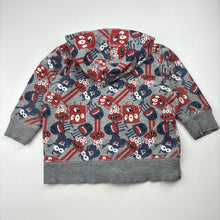 Load image into Gallery viewer, Boys Fun Spirit, fleece lined zip hoodie sweater, monsters, FUC, size 1,  