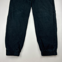Load image into Gallery viewer, Unisex Anko, black fleece lined track pants, Inside leg: 55cm, FUC, size 12,  
