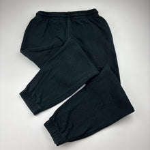 Load image into Gallery viewer, Unisex Anko, black fleece lined track pants, Inside leg: 55cm, FUC, size 12,  