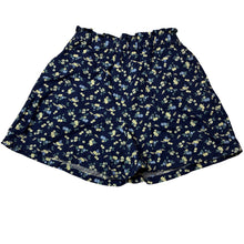 Load image into Gallery viewer, Girls Uniqlo, floral cotton shorts, elasticated, GUC, size 10,  