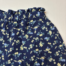 Load image into Gallery viewer, Girls Uniqlo, floral cotton shorts, elasticated, GUC, size 10,  