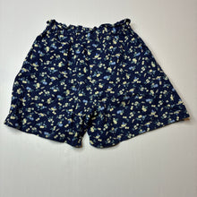 Load image into Gallery viewer, Girls Uniqlo, floral cotton shorts, elasticated, GUC, size 10,  