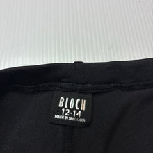 Load image into Gallery viewer, Girls BLOCH, black dance shorts, EUC, size 12-14,  