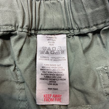 Load image into Gallery viewer, Girls khaki, lightweight cotton shorts, elasticated, GUC, size 8,  