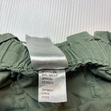 Load image into Gallery viewer, Girls khaki, lightweight cotton shorts, elasticated, GUC, size 8,  