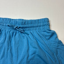 Load image into Gallery viewer, Unisex Target, blue casual shorts, elasticated, GUC, size 14,  