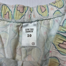 Load image into Gallery viewer, Girls Target, cotton pyjama shorts, avocado, FUC, size 10,  