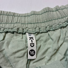 Load image into Gallery viewer, Girls KID, lightweight linen / viscose shorts, elasticated, GUC, size 16,  